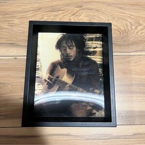 Bob Marley Lenticular Photo Framed